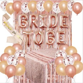 Bride To Party Decor Set