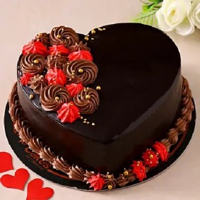 Heart shape cake