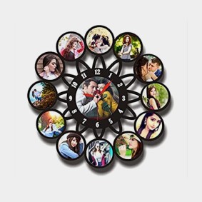 Clock photo frame