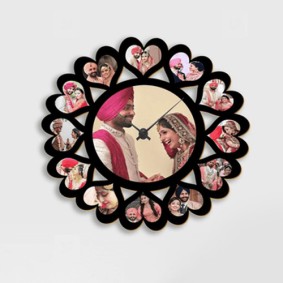 Clock photo frame