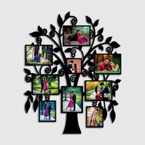 Tree photo frame