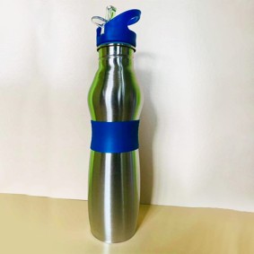 Blue water bottle