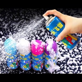 Snow spray 